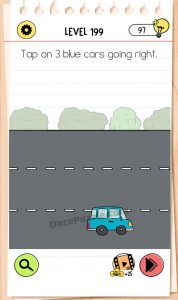 brain test 4 level 199 answer