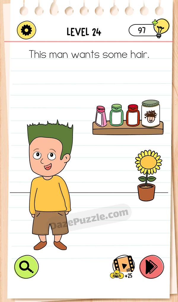 brain test 4 level 24 answer