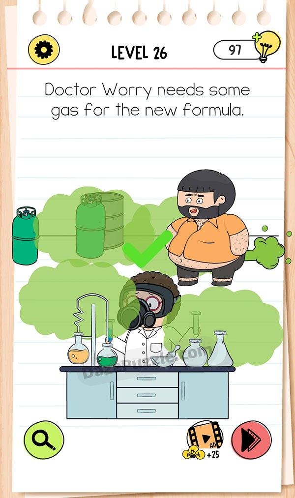 brain test 4 level 26 answer