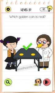 brain test 4 level 27 answer