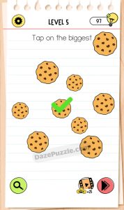 brain test 4 level 5 answer