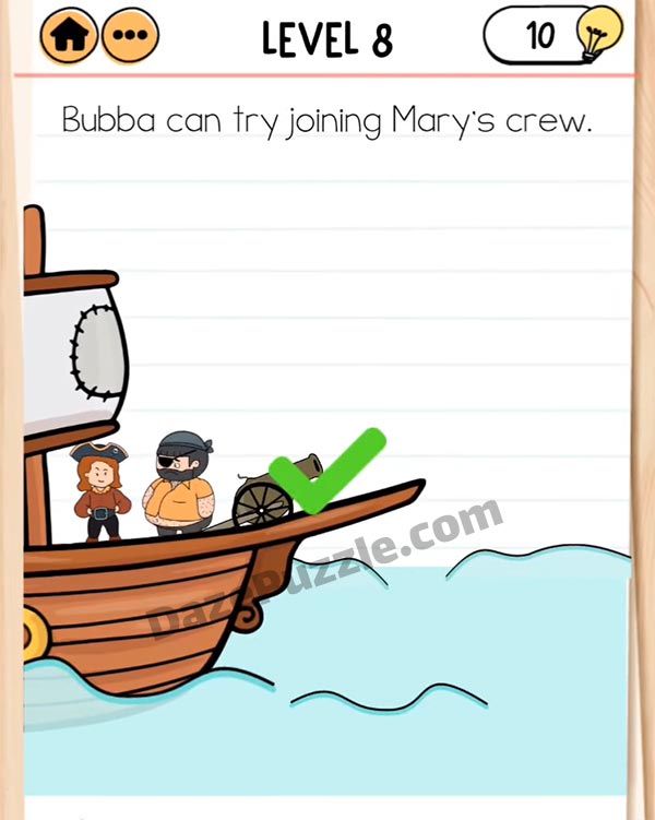 brain test 2 bubba needs friends level 8 answer