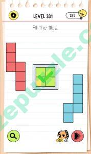 brain test 4 level 331 answer