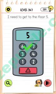 brain test 4 level 347 answer