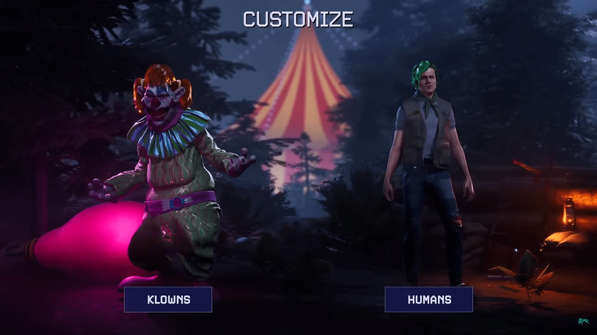 Killer Klowns from Outer Space: The Game