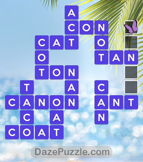 Wordscapes July 25 2024 Daily Puzzle Answers