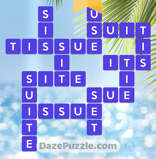 Wordscapes July 30 2024 Daily Puzzle Answers