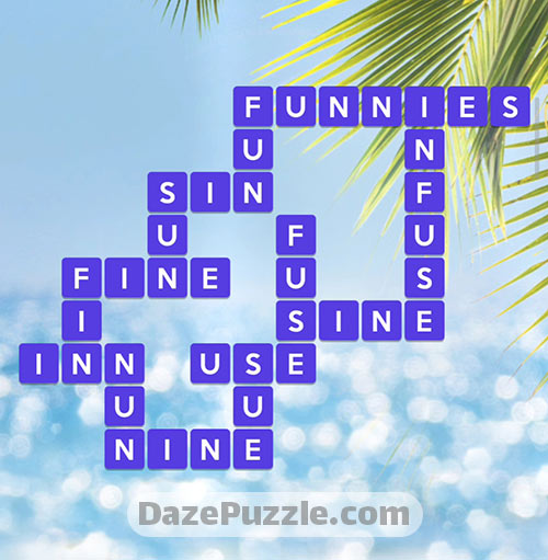 wordscapes july 8 2024 daily puzzle answers