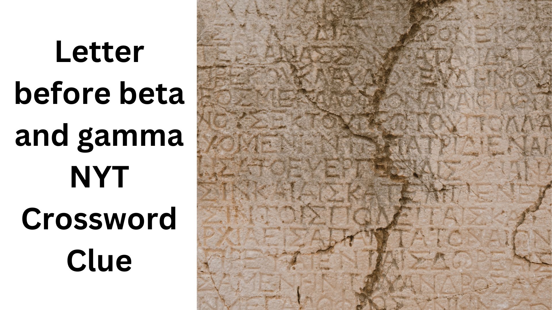 Letter before beta and gamma NYT Crossword Clue