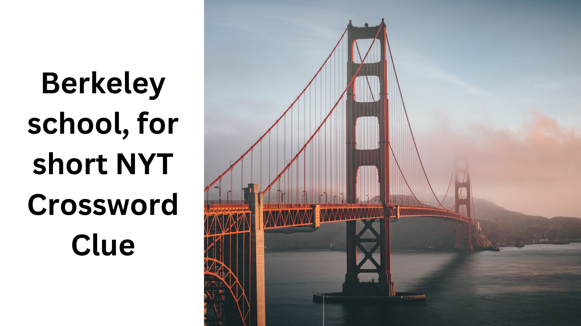 Berkeley school, for short NYT Crossword Clue