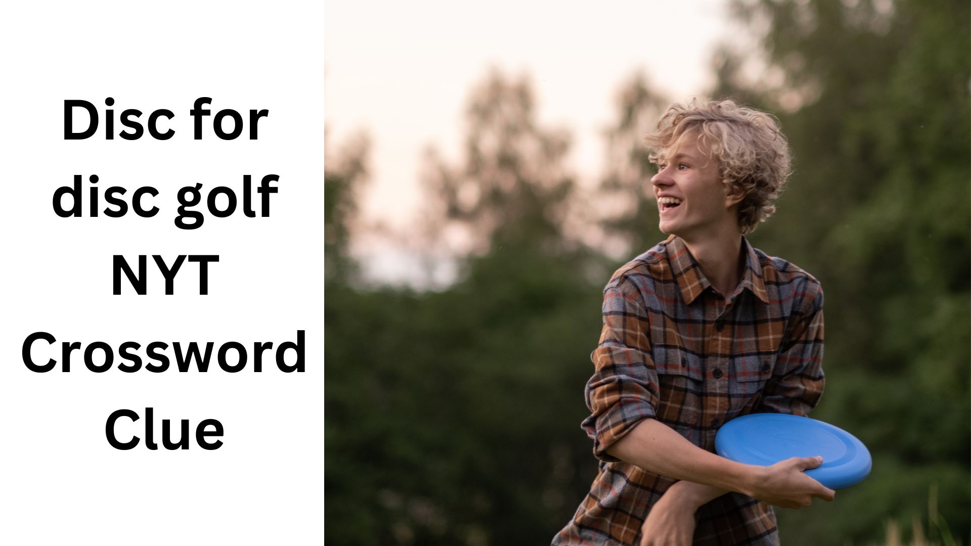 Disc for disc golf NYT Crossword Clue
