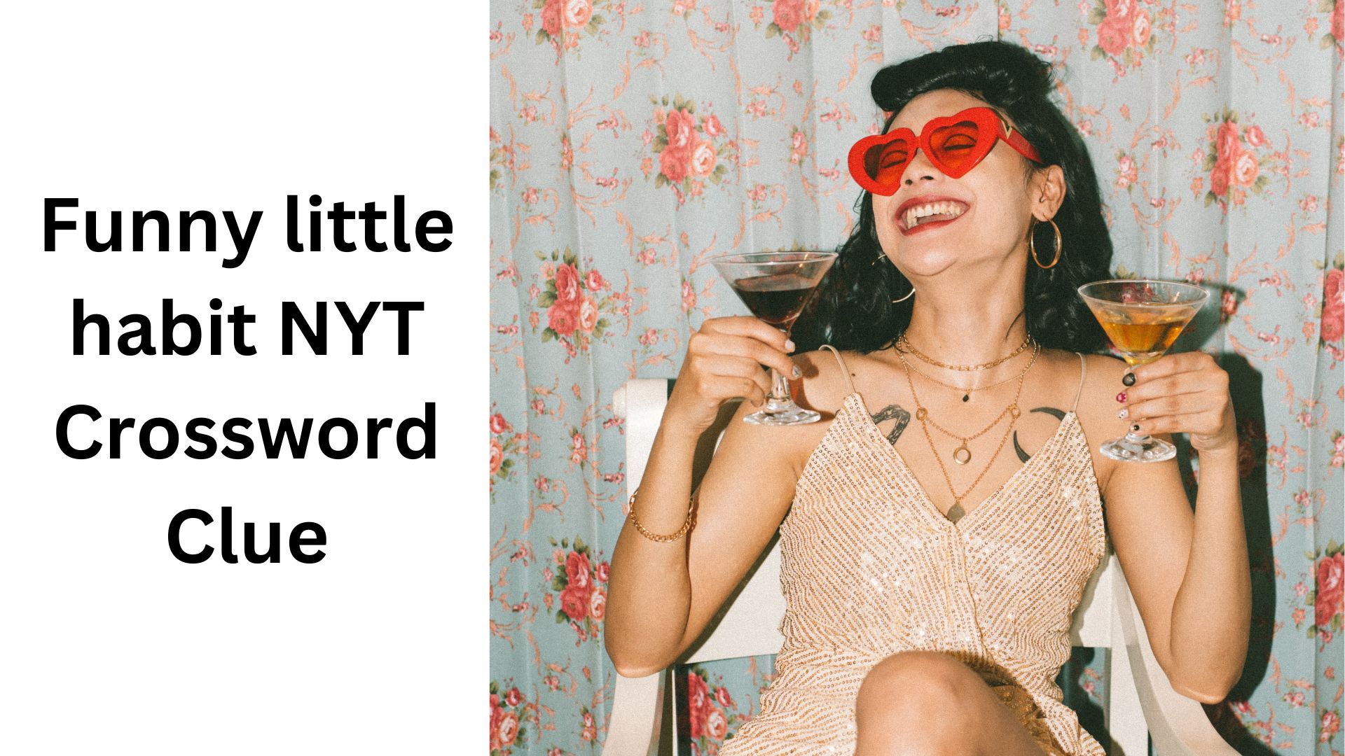 Funny little habit NYT Crossword Clue