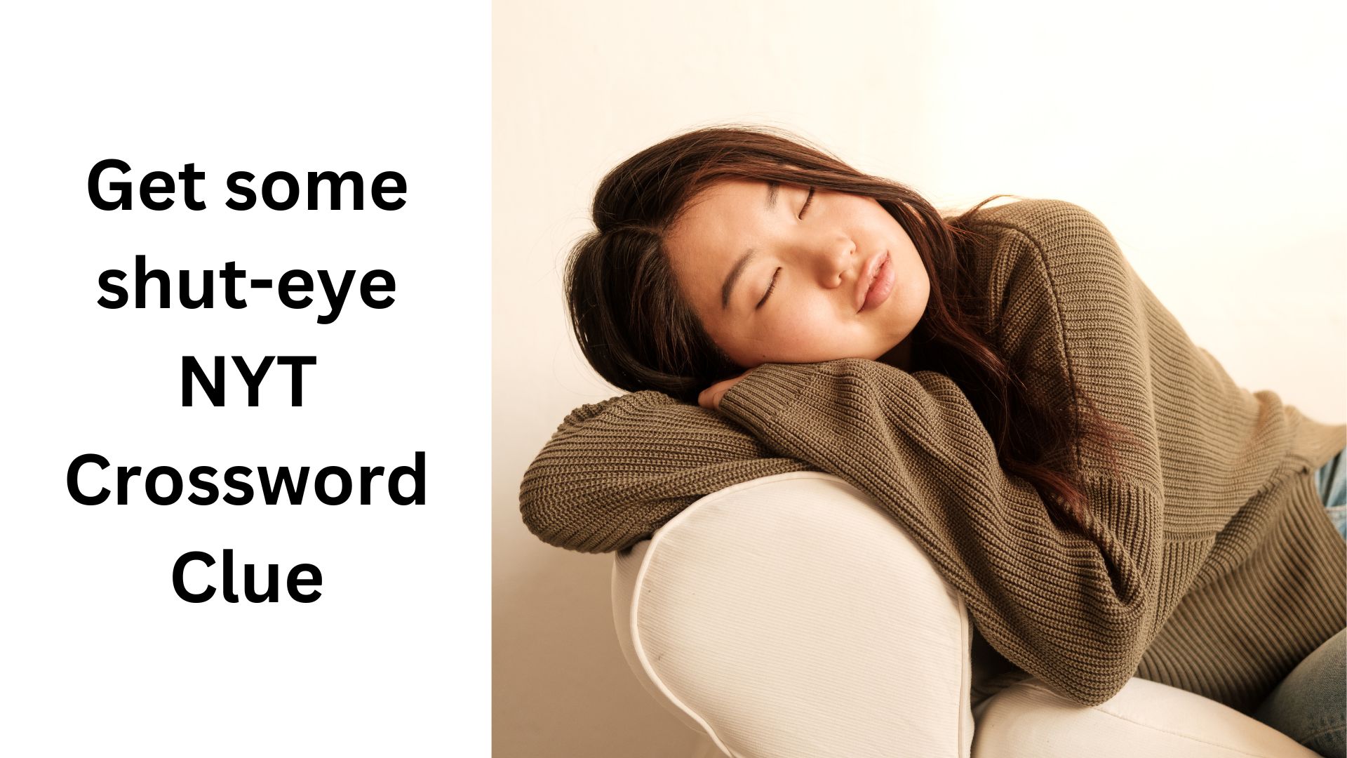 Get some shut-eye NYT Crossword Clue