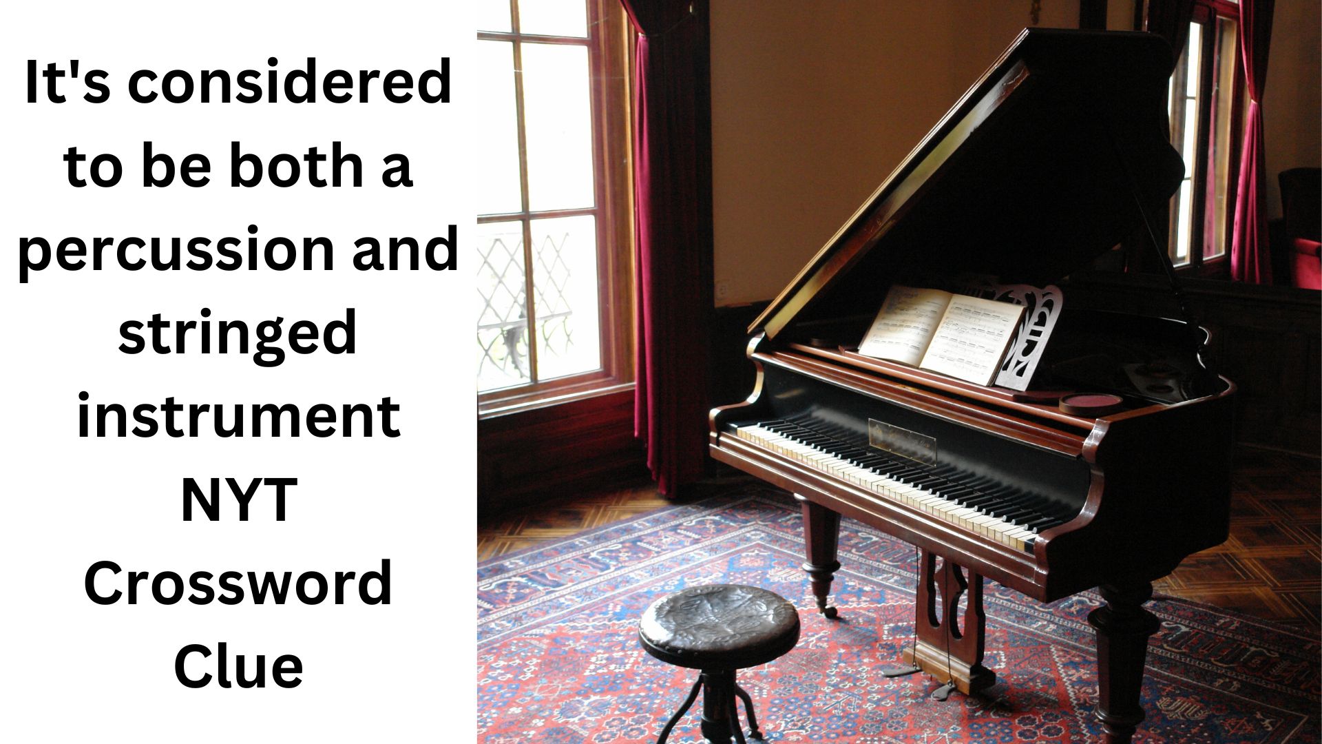 It's considered to be both a percussion and stringed instrument NYT Crossword Clue