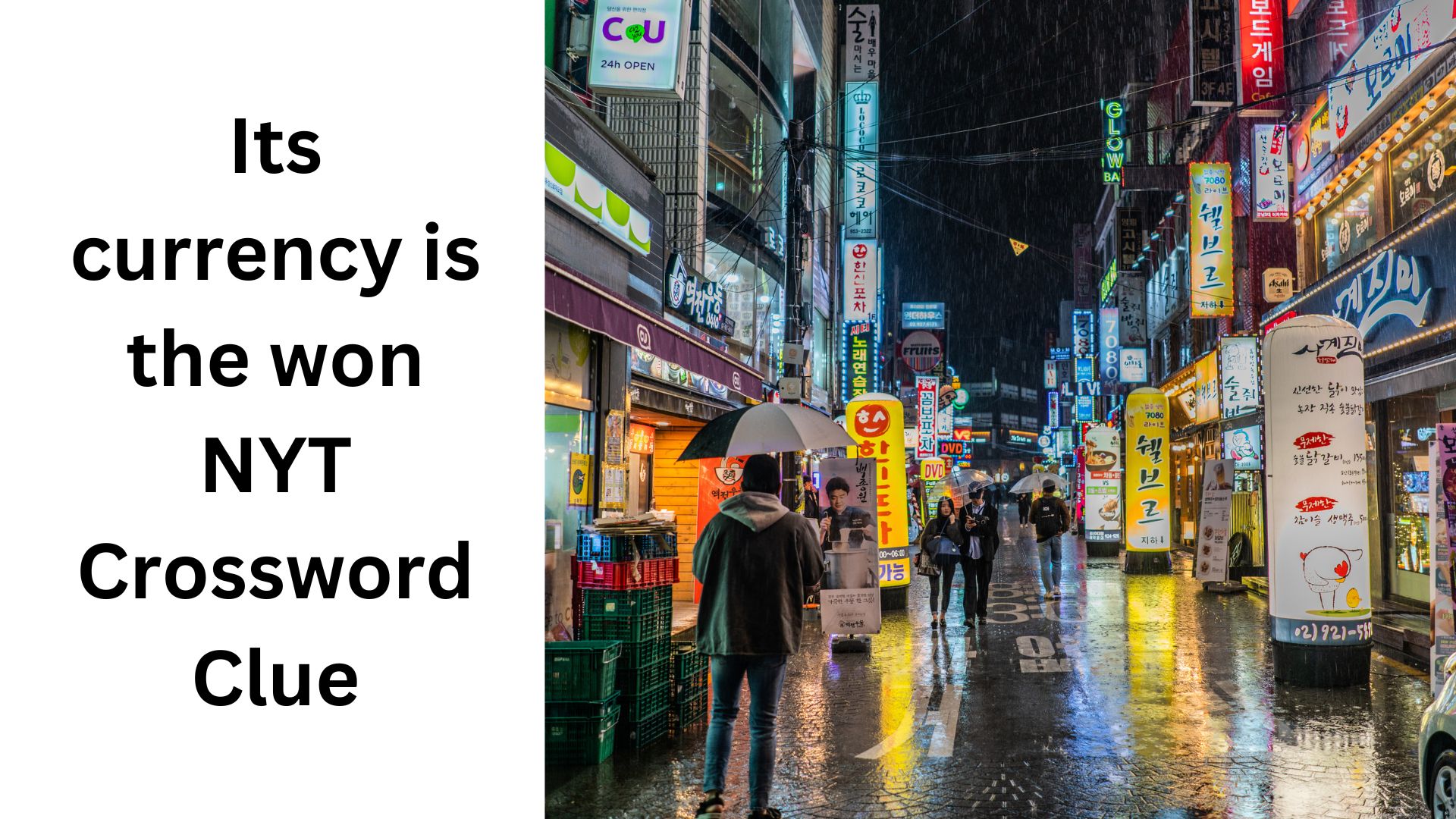 Its currency is the won NYT Crossword Clue