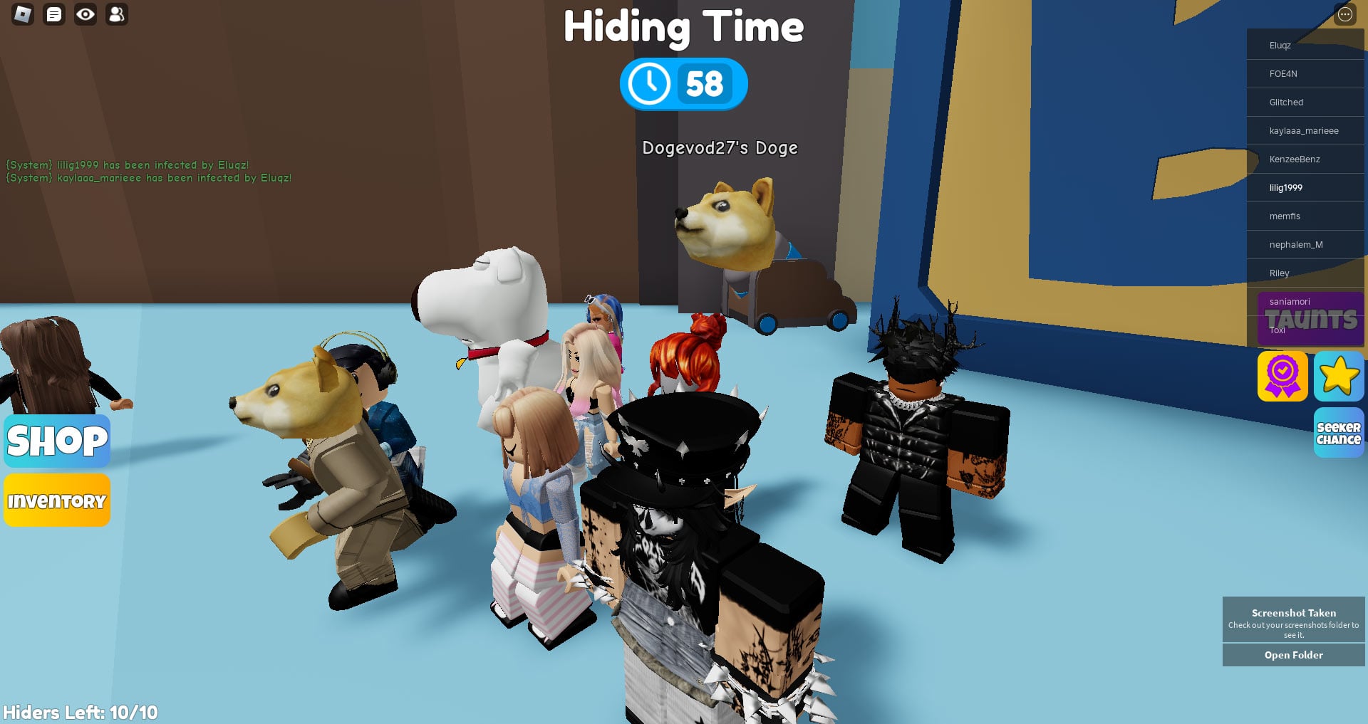 Mega Hide and Seek walk-through