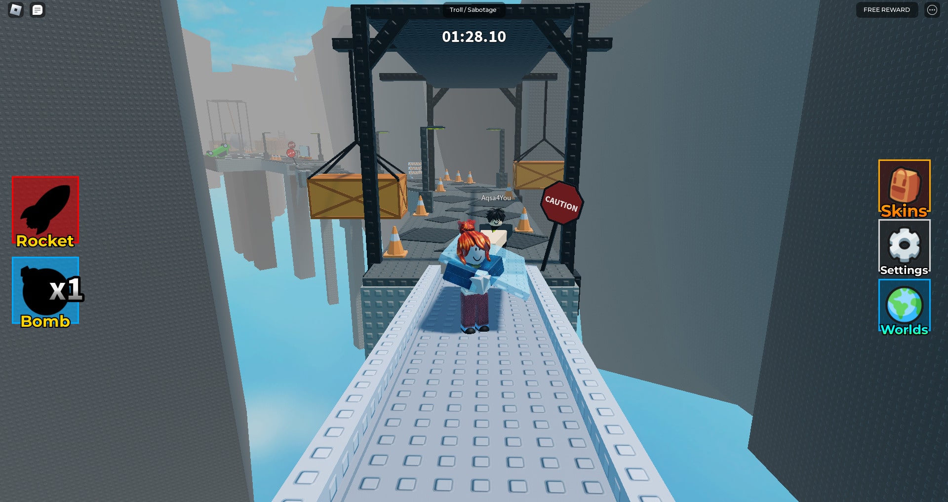 Roblox Don’t Shatter (2 Players) Gameplay