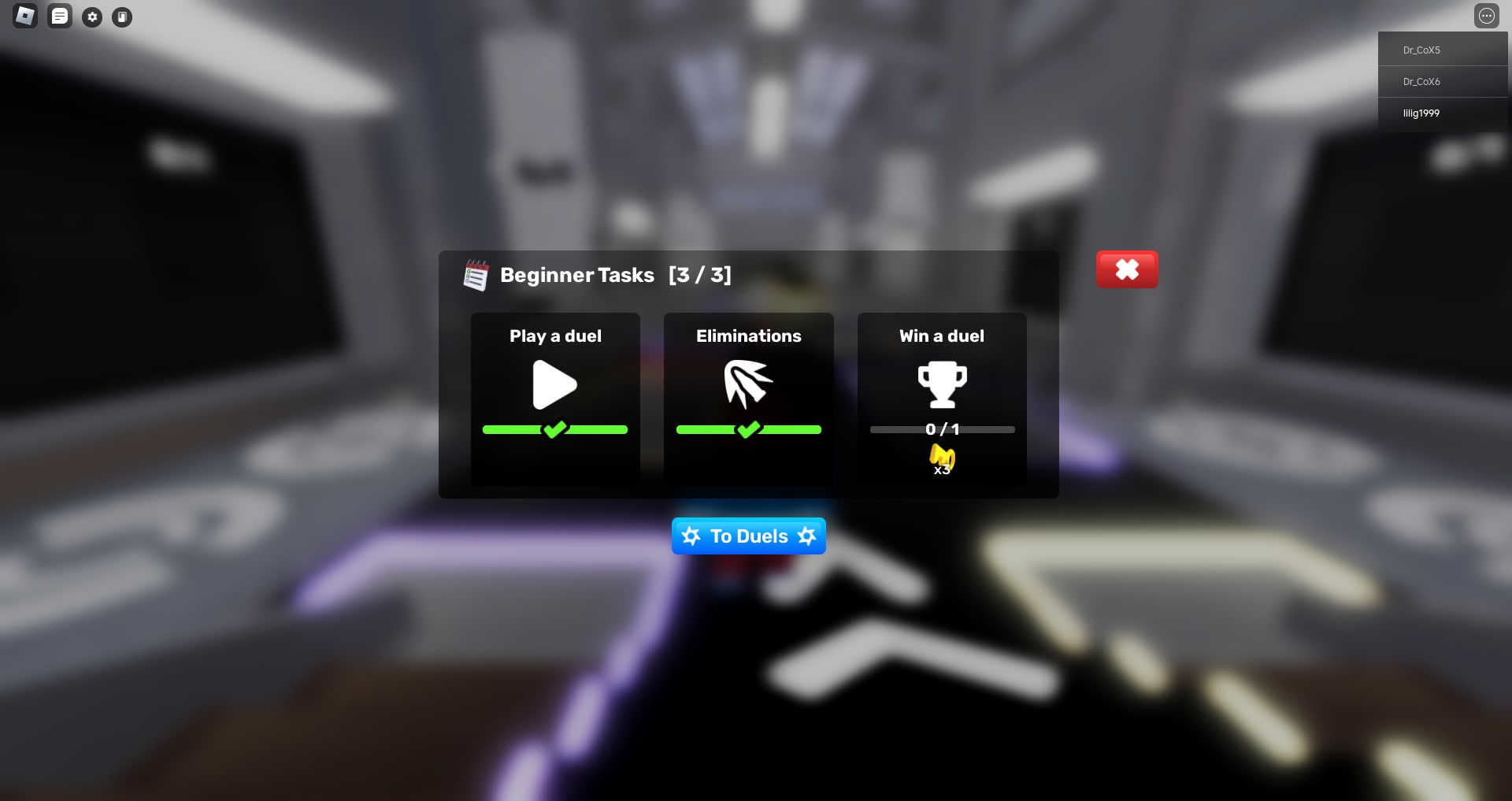 Roblox Rivals Tasks