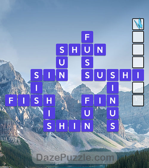 Wordscapes August 11 2024 Daily Puzzle Answers