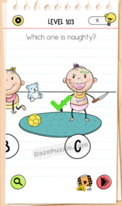 brain test all star level 103 answer