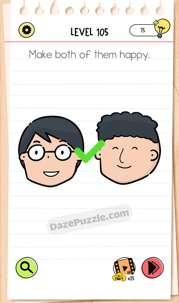 brain test all star level 105 answer