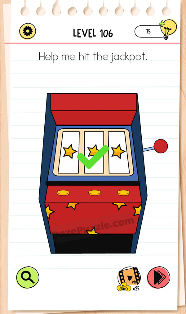 brain test all star level 106 answer