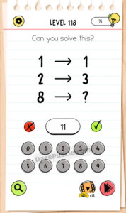 brain test all star level 118 answer