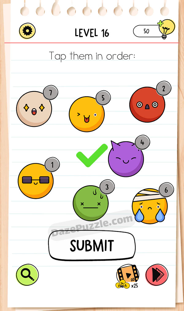 brain test all star level 16 answer
