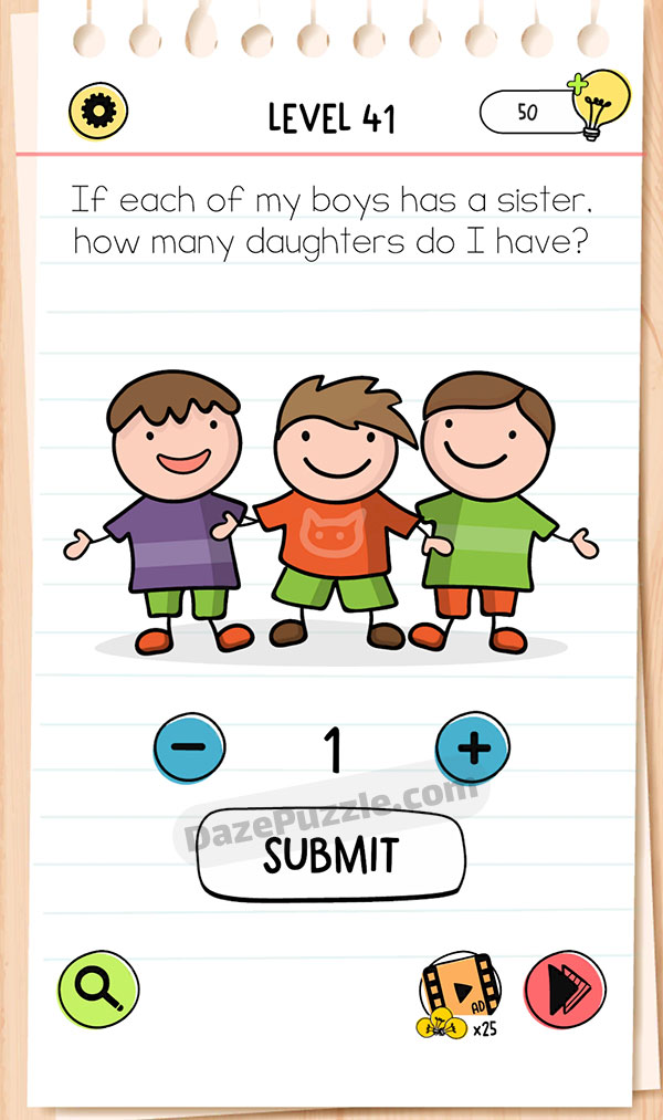 brain test all star level 41 answer