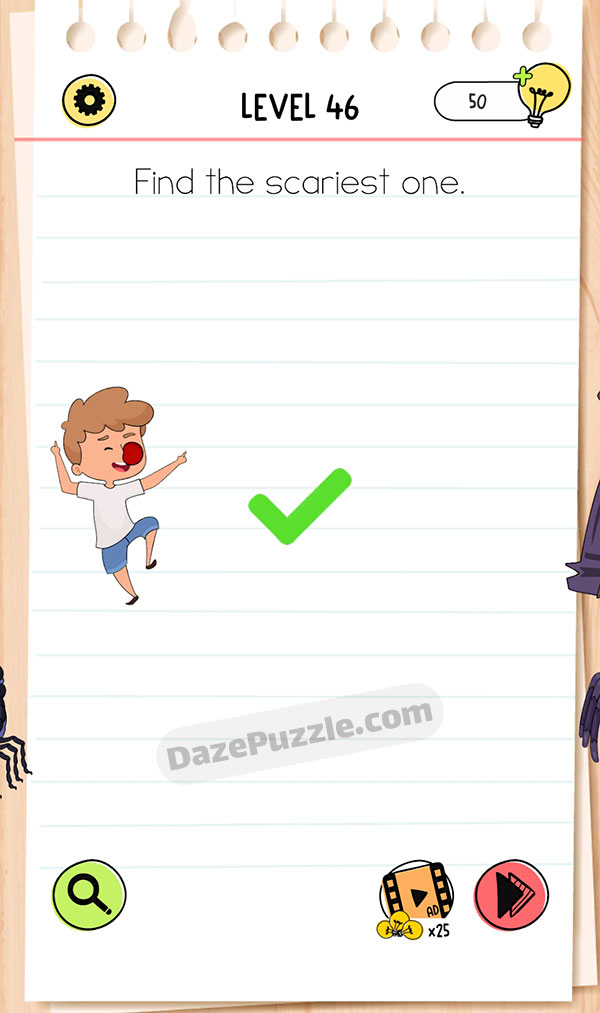 brain test all star level 46 answer
