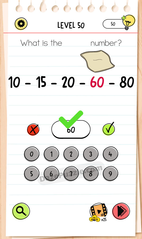 brain test all star level 50 answer