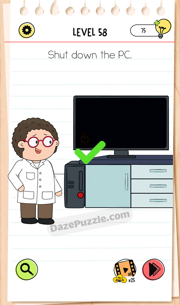 brain test all star level 58 answer