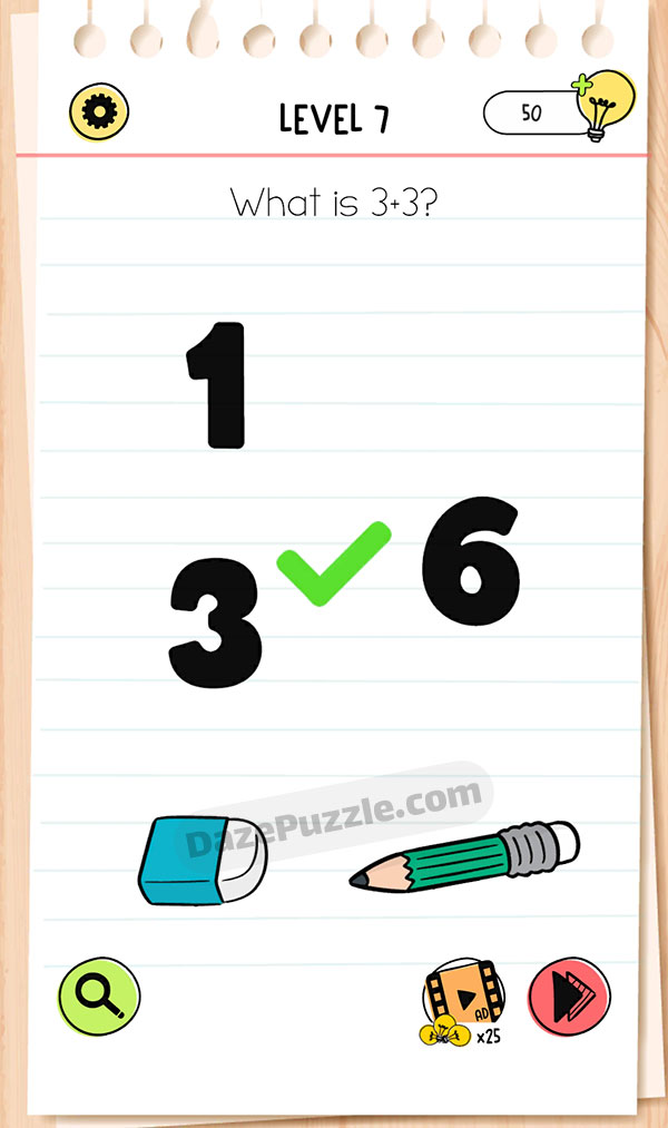 brain test all star level 7 answer