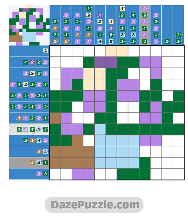 puzzle page picture cross 27 august 2024 answer