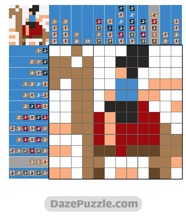 puzzle page picture cross 31 august 2024 answer