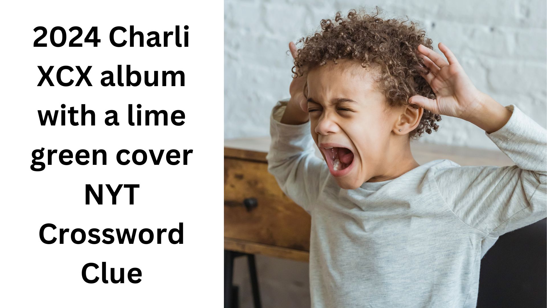 2024 Charli XCX album with a lime green cover NYT Crossword Clue
