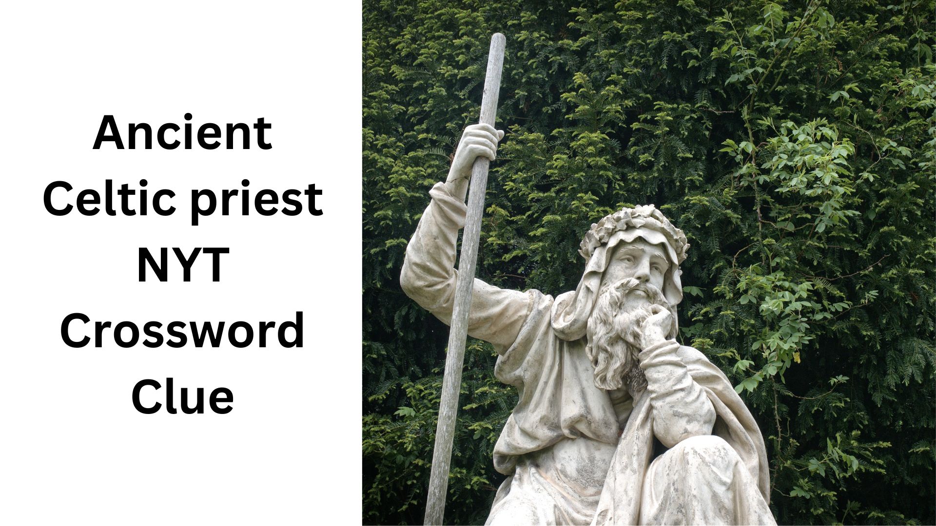 Ancient Celtic priest NYT Crossword Clue