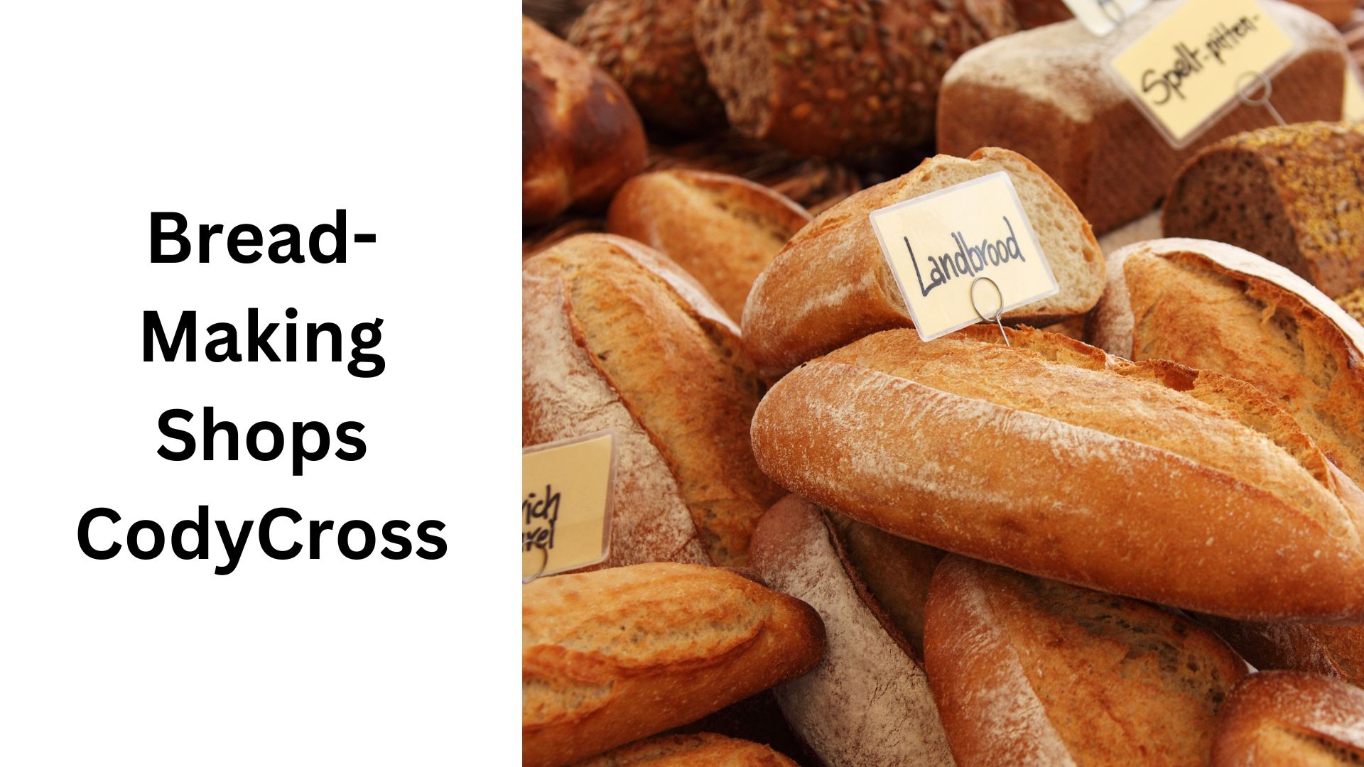 Bread-Making Shops CodyCross