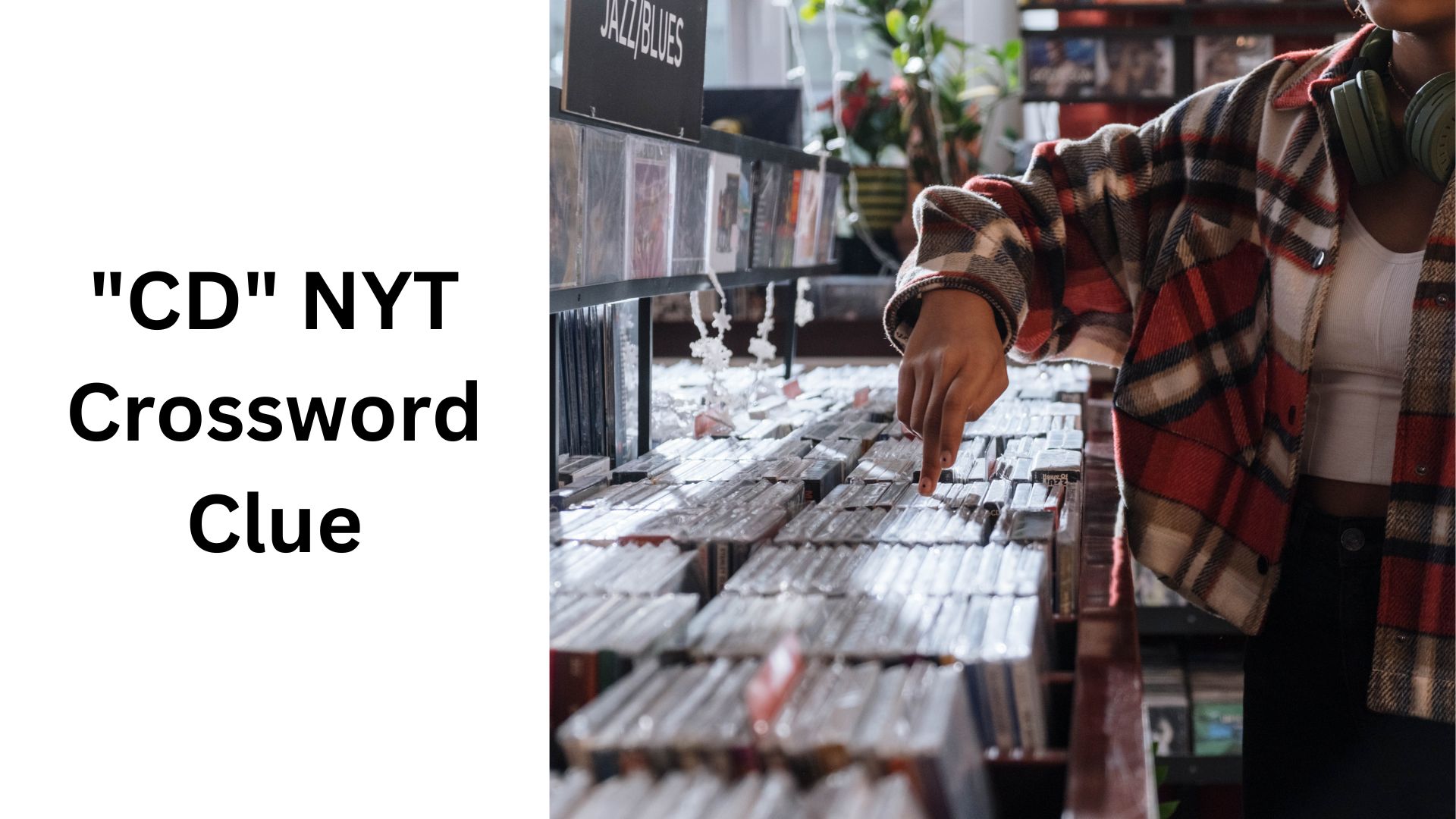 "CD" NYT Crossword Clue