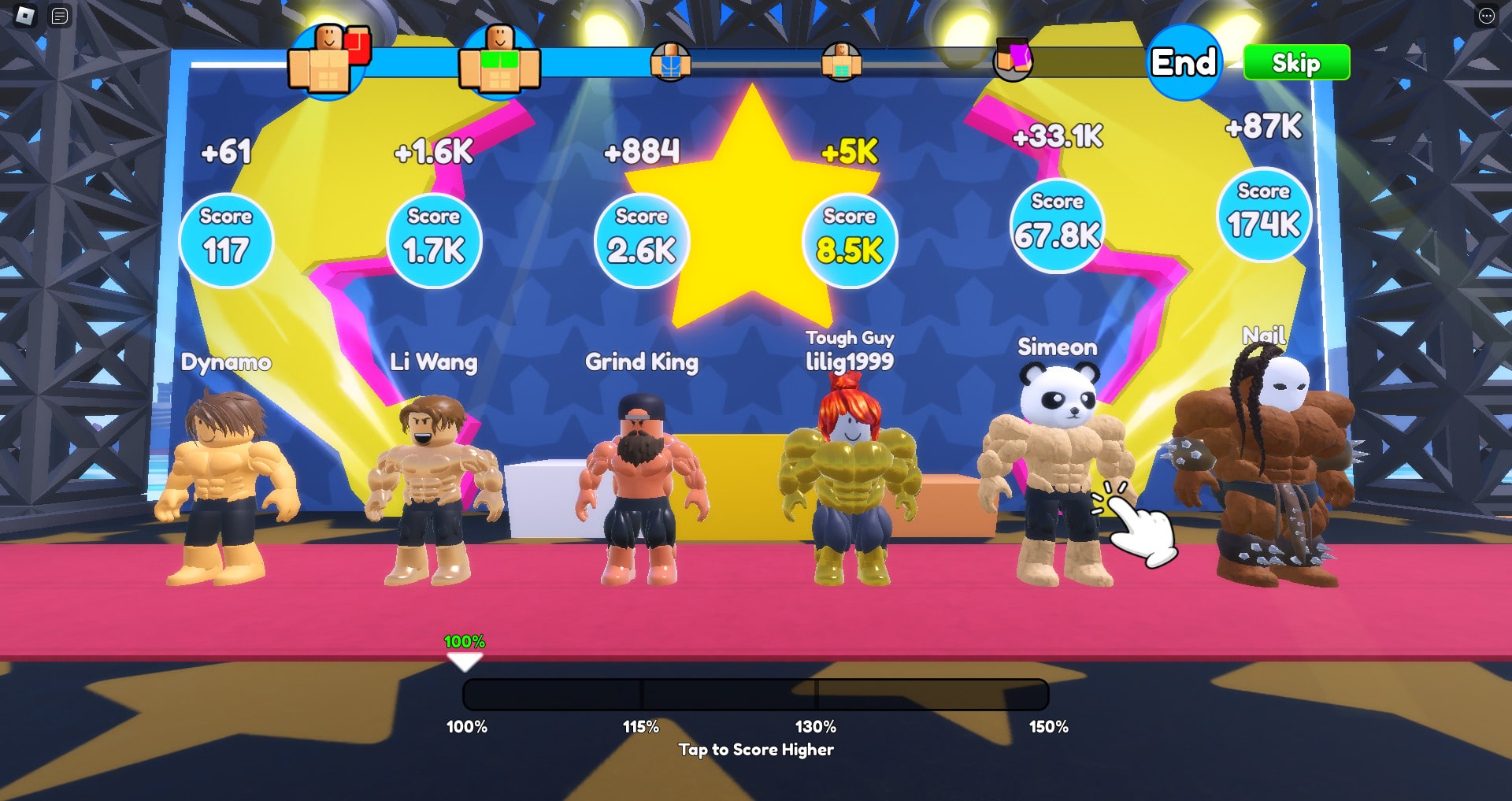 Gym Star Simulator Competition