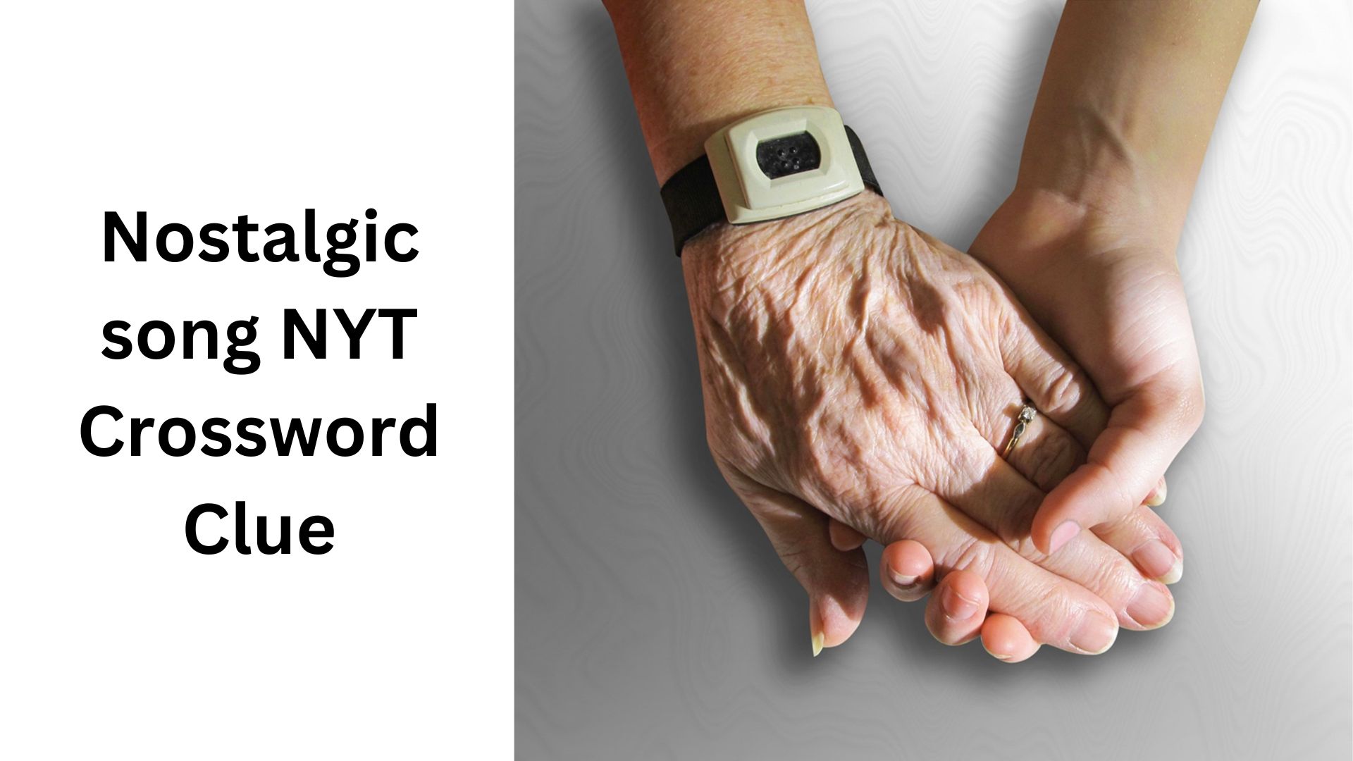 Nostalgic song NYT Crossword Clue