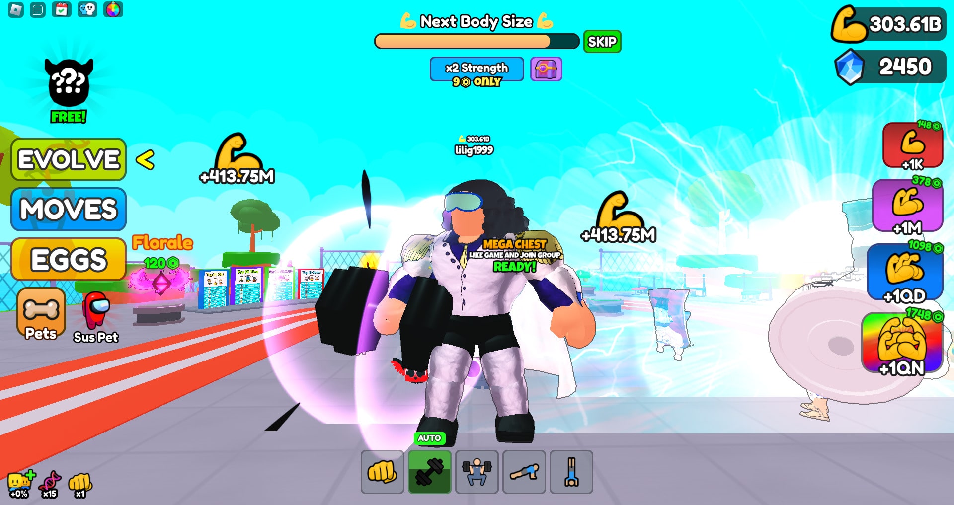 Roblox Strong Legends Codes and Everything