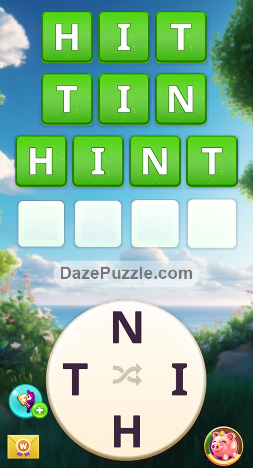 Word Madness Level 16 Answers
