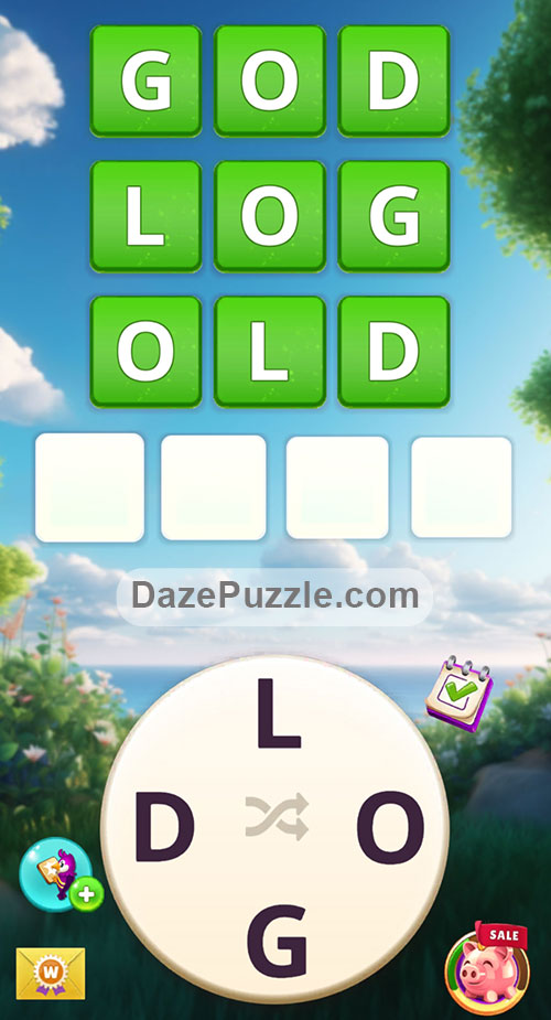 Word Madness Level 17 Answers