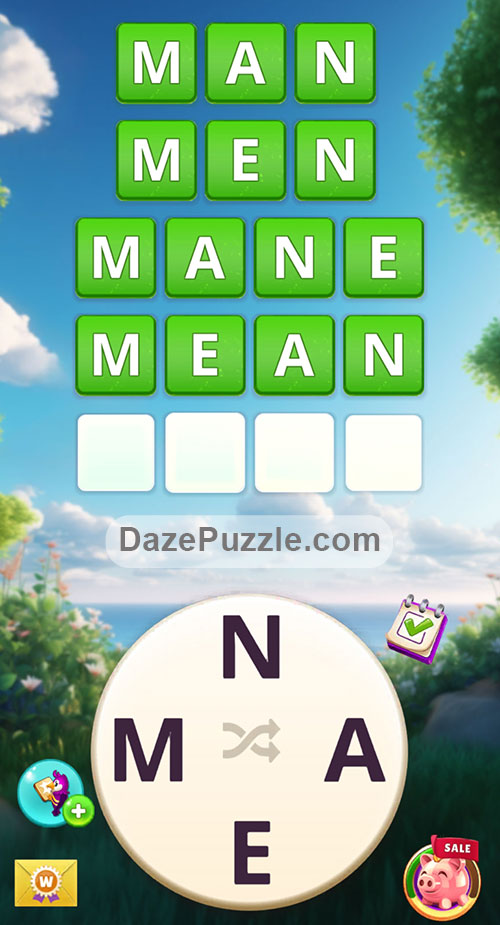 Word Madness Level 18 Answers