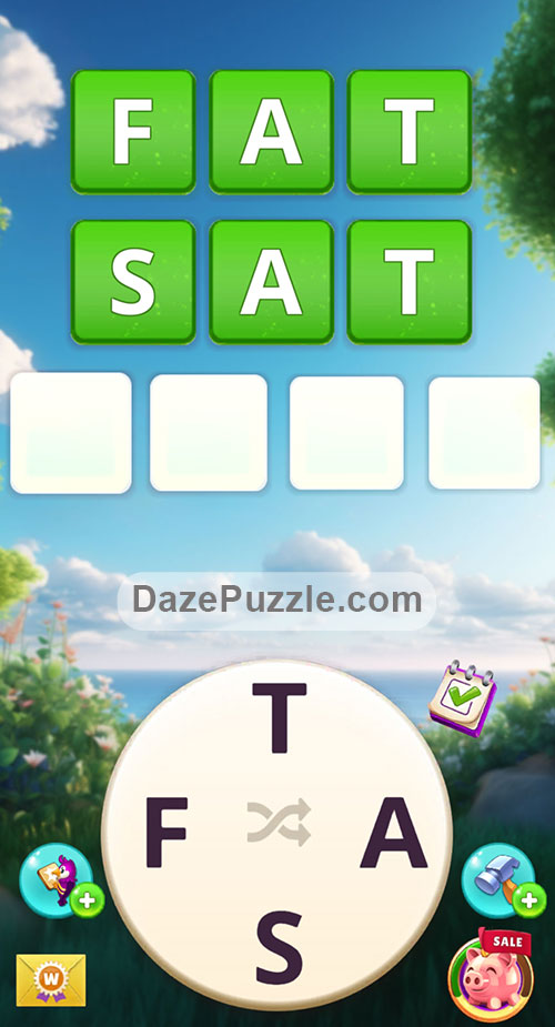 Word Madness Level 21 Answers