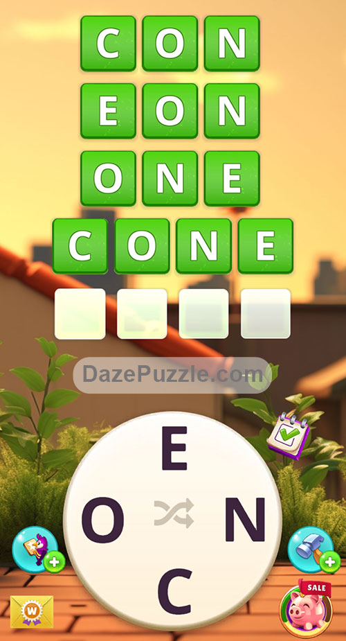 Word Madness Level 23 Answers