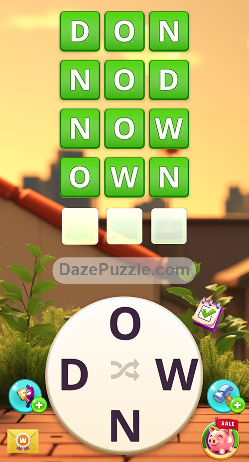 Word Madness Level 28 Answers
