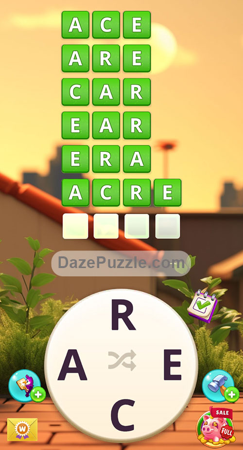 Word Madness Level 30 Answers