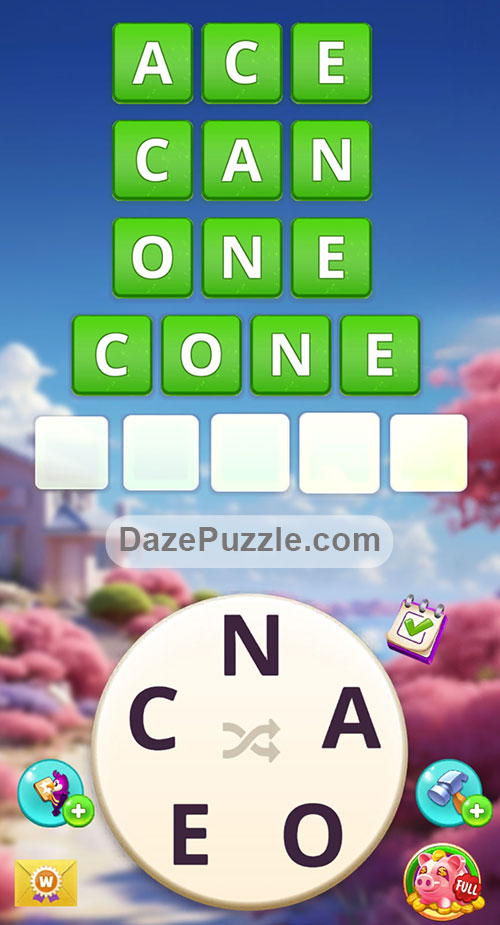 Word Madness Level 36 Answers